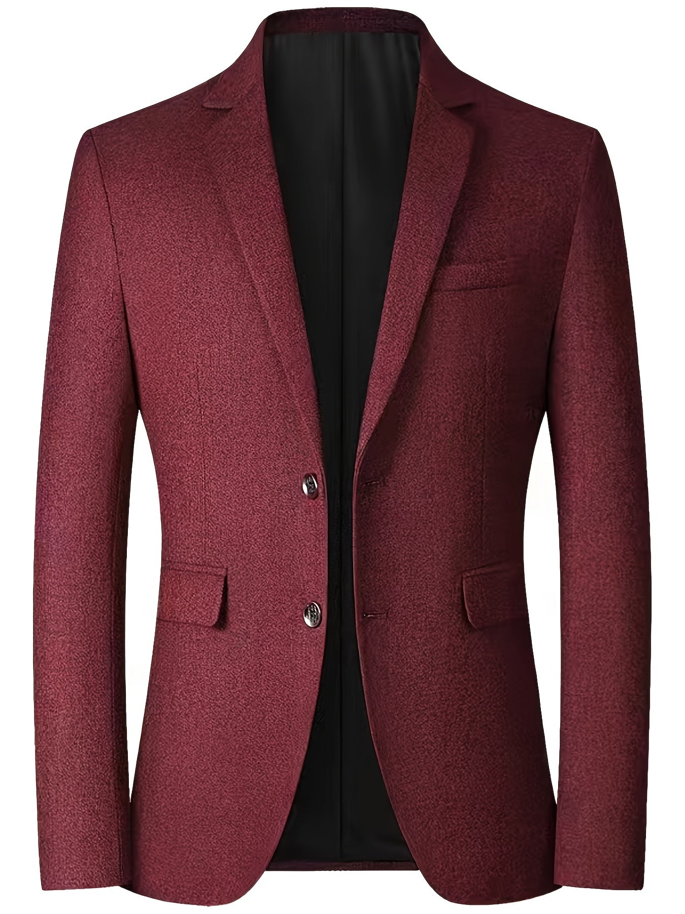 Blazer Homme Casual avec Fermeture Bouton