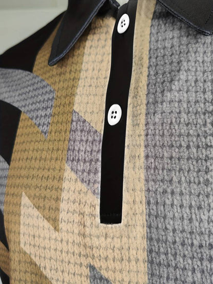 Polo Homme Classique Style Rétro