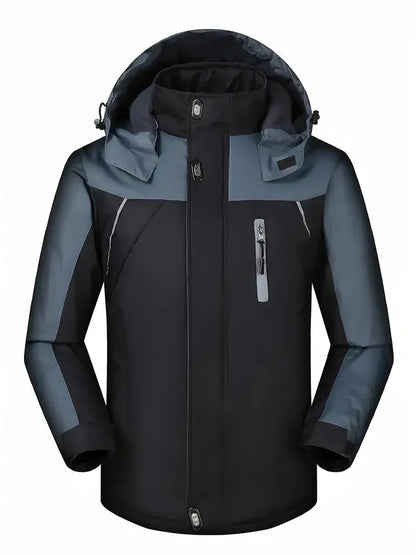 Veste Imperméable Hiver avec Capuche Réglable