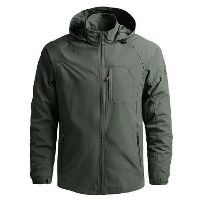 Blouson Homme Imperméable avec Poches Zippées