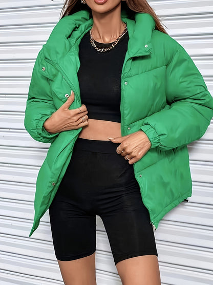 Doudoune Femme Hiver Doublure Fourrure Synthétique Légère