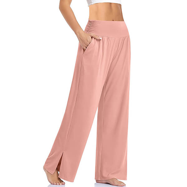 Pantalon Yoga Femme Fluide Large Confortable Coupe Ample