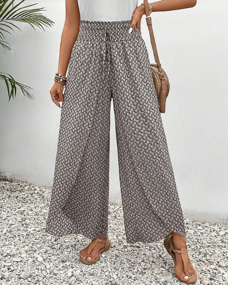 Pantalon Femme Taille Haute Confort Élégant - PanierRoyale