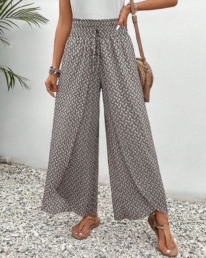 Pantalon Femme Taille Haute Confort Élégant - PanierRoyale