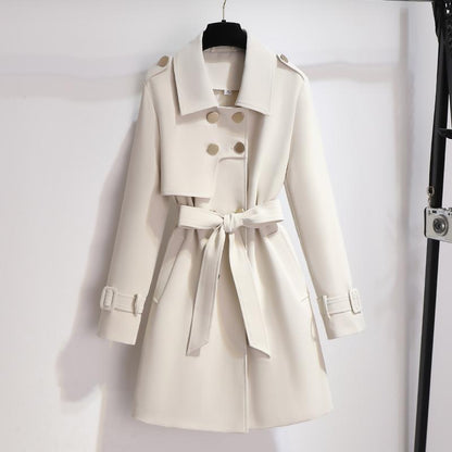 Trench-coat Femme Élégant à Manches Longues - BerlinGlamour