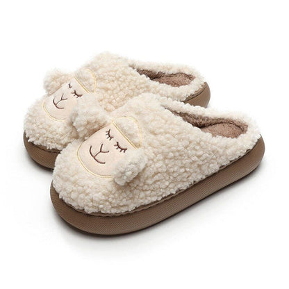 Chaussons Peluche Confortables et Chauds pour Maison