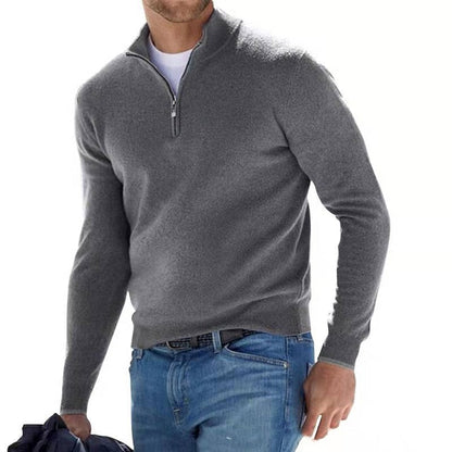 Pull Homme Col V en Mérinos Doux et Chaud