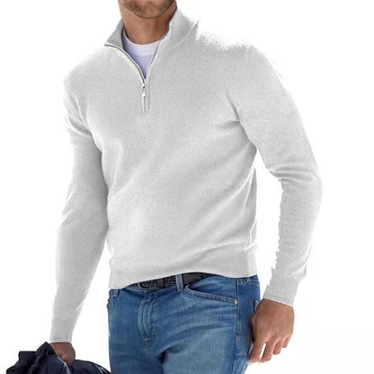 Pull Homme Col V en Mérinos Doux et Chaud