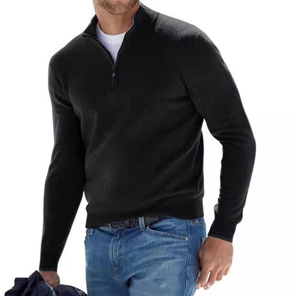 Pull Homme Col V en Mérinos Doux et Chaud