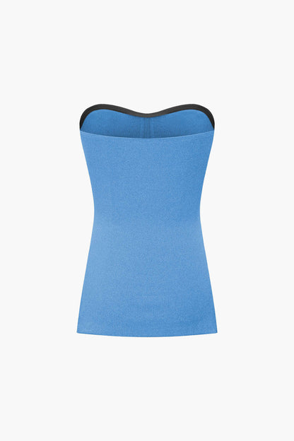 Ensemble Bustier et Shorts Élégant Féminin