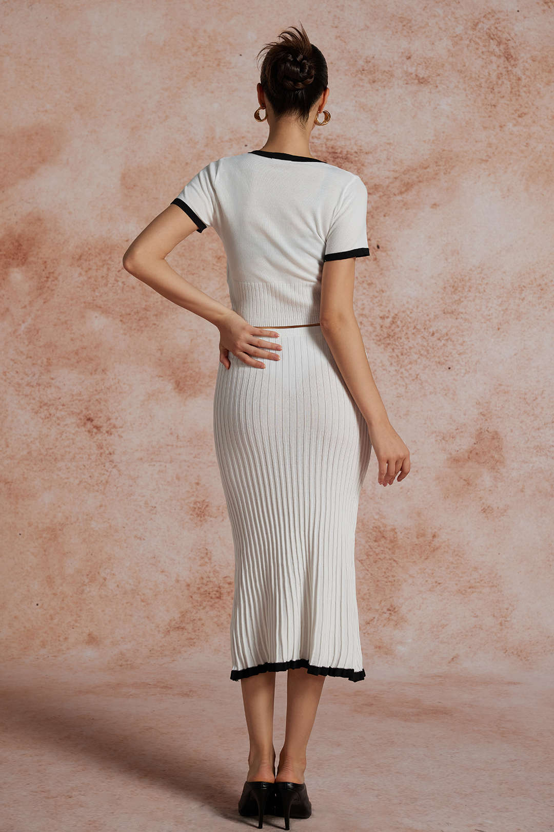 Ensemble Femme Tricoté 2 Pièces Décontracté