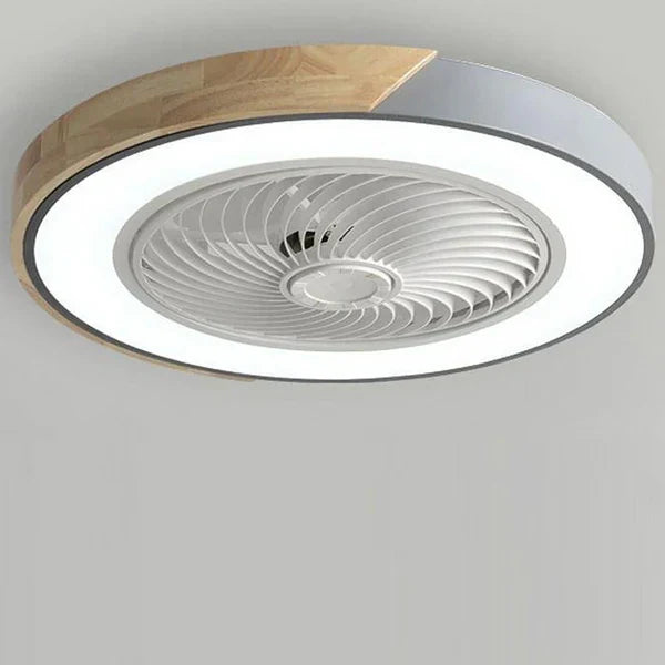 Lampe Plafond LED avec Ventilateur Silencieux