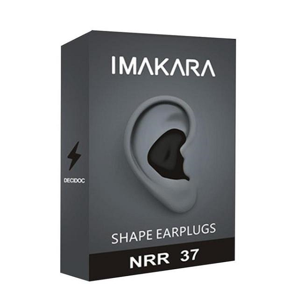 Bouchons d'oreilles antidécapants en mousse légers et confortables