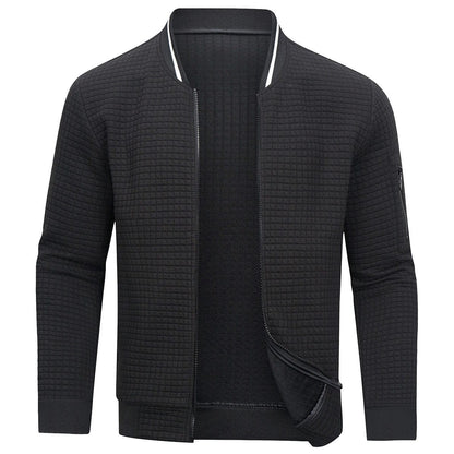 Pull zippé homme hiver chaud et confortable - PanierRoyale