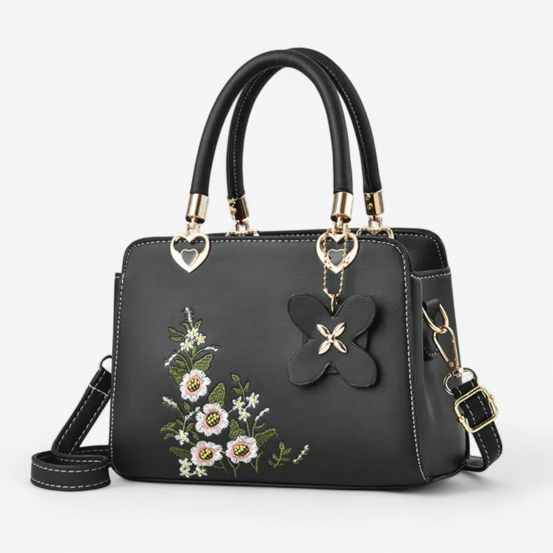 Sac Épaule Floral avec Sangles Régulables - PanierRoyale