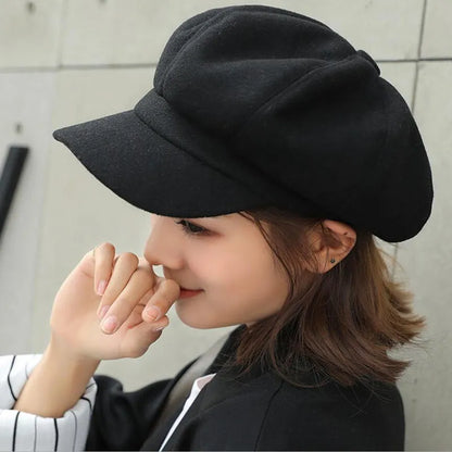 Chapeau Hiver Chic pour Femme et Homme avec Fermeture Réglable