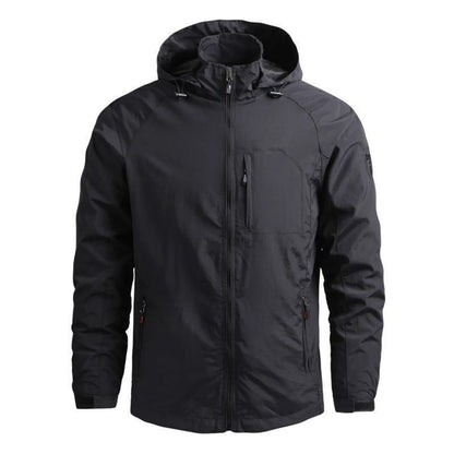 Blouson Homme Imperméable avec Poches Zippées