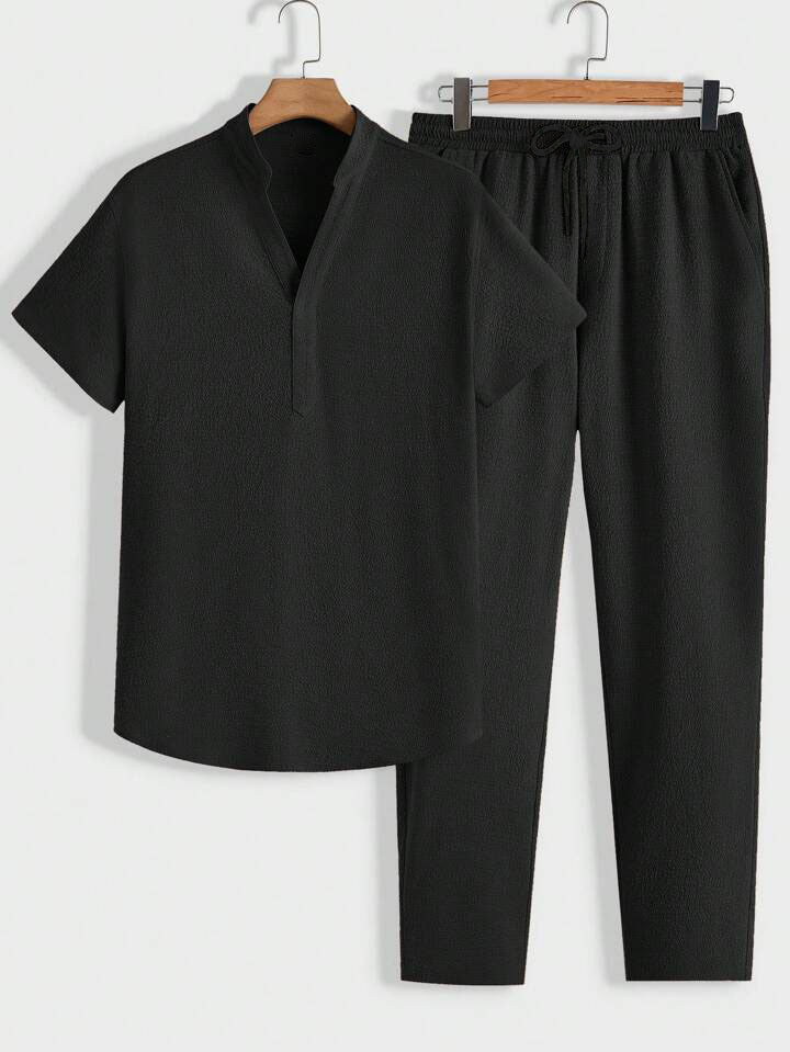 Ensemble Lounge Homme Moderne | Polo et Pantalon Confort