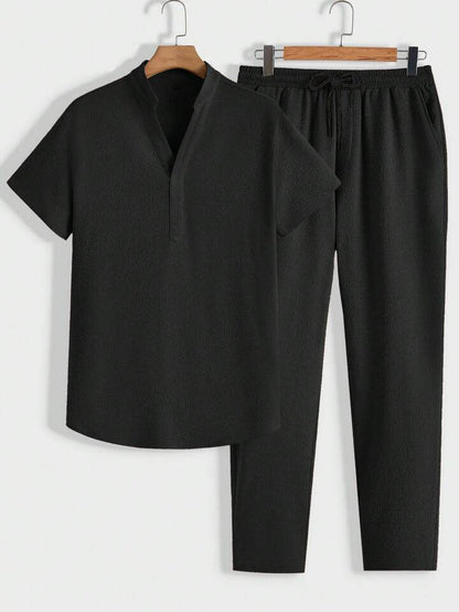 Ensemble Lounge Homme Moderne | Polo et Pantalon Confort