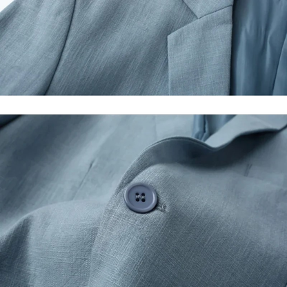 Blazer Homme Lin Élégant et Raffiné