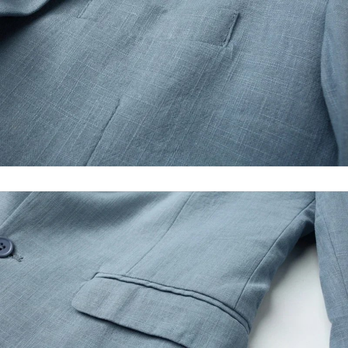 Blazer Homme Lin Élégant et Raffiné