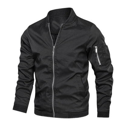 Veste Imperméable Homme Sport pour Pluie avec Fermeture Éclair