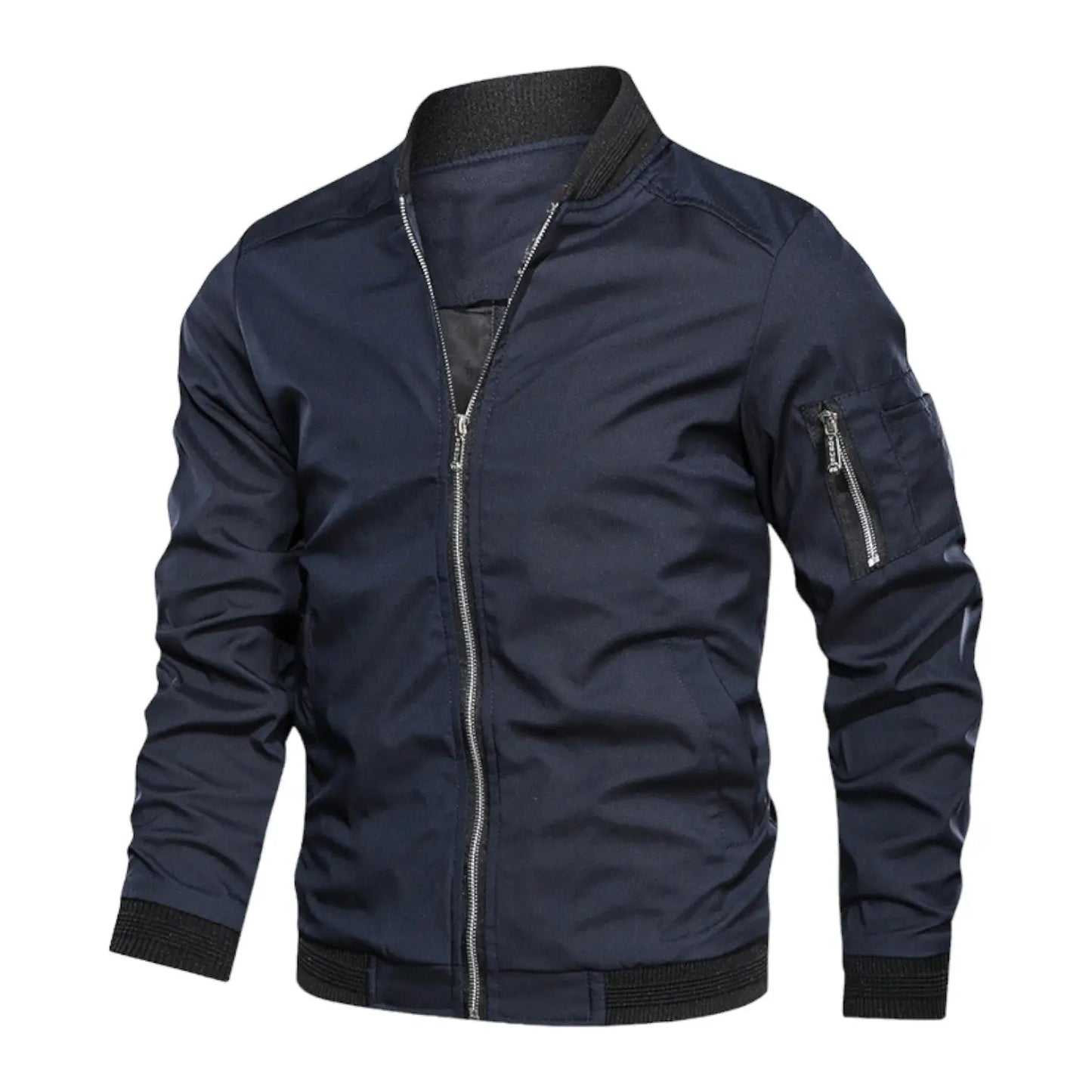 Veste Imperméable Homme Sport pour Pluie avec Fermeture Éclair - PanierRoyale