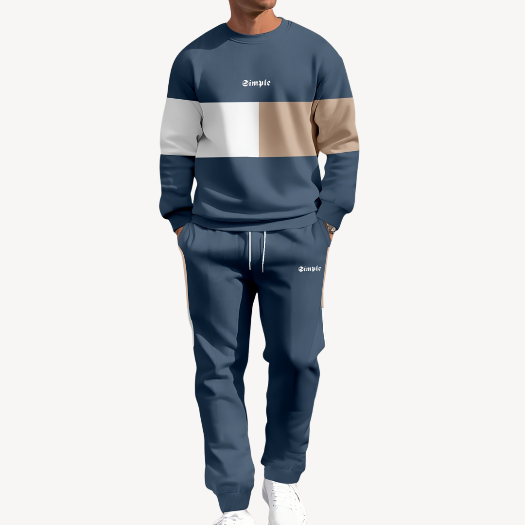 Survêtement Homme Veste Puffer et Pantalon de Jogging Chaude - PanierRoyale