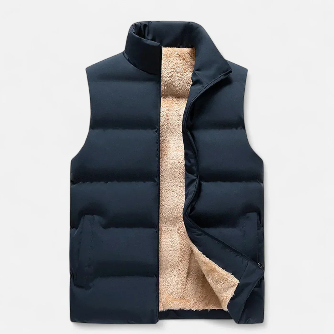 Gilet Homme Hiver Élégant en Laine Douce - PanierRoyale