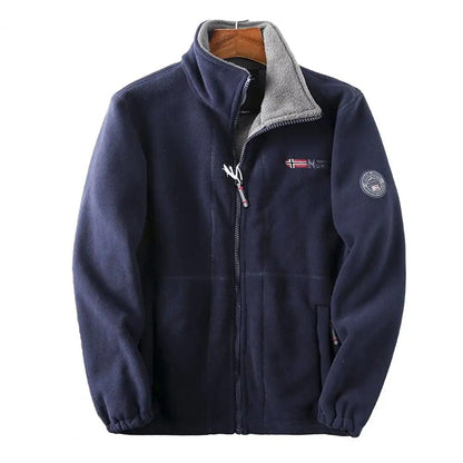 Blouson Hiver Homme Court Éclair avec Capuche