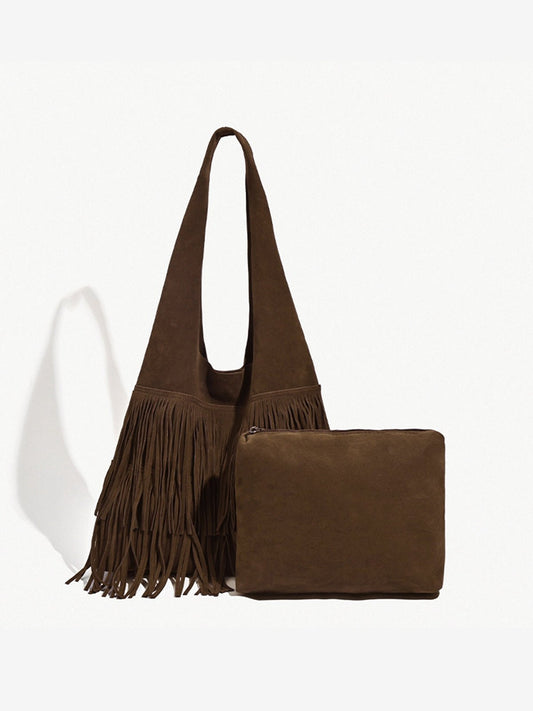 Sac Boho Chic à Franges Grande Capacité - BerlinGlamour