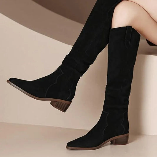Bottes Hauts Talons Femmes Élégantes et Tendances - PanierRoyale