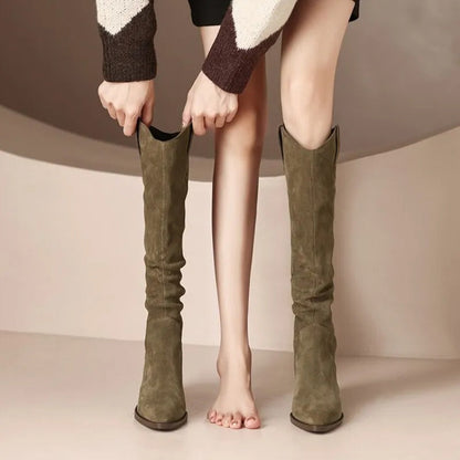 Bottes Hauts Talons Femmes Élégantes et Tendances