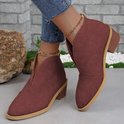 Bottines Chelsea Femmes à Talons Hauts pour Hiver