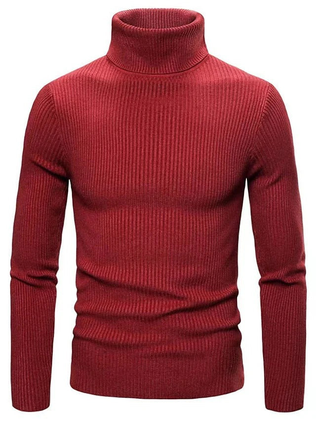 Pull Polo Homme Classique pour Bureau