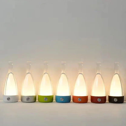 Lampe de Table LED Design Bouteille Réchargeable
