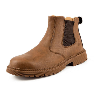 Bottines Chelsea Homme Découpes Élégantes