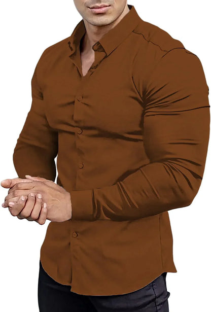 Chemise Homme Taille Slim Modèle Business