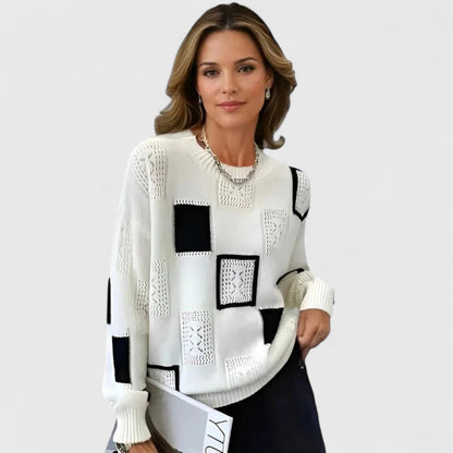 Pull Femme Maille Fine Coupe Ajustée - PanierRoyale