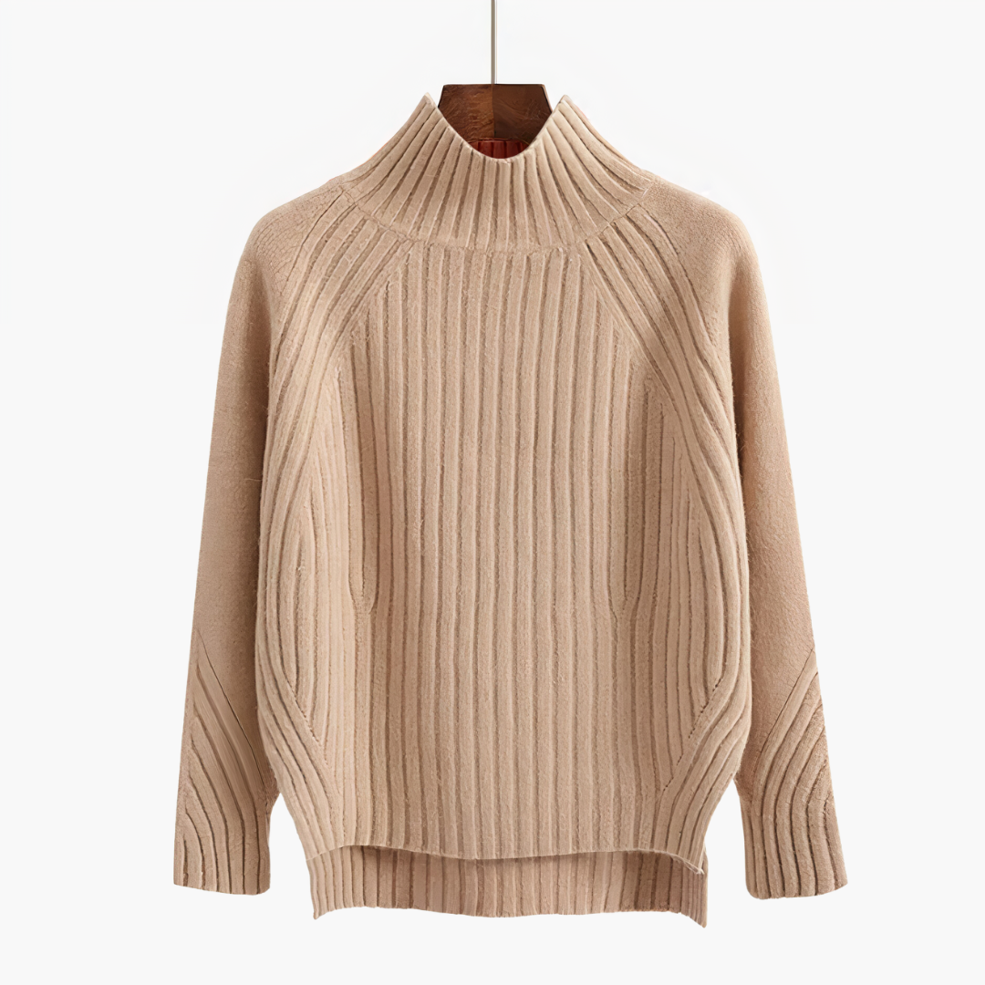Pull Femme Hiver Doux en Coton Mélange Chaud et Confortable