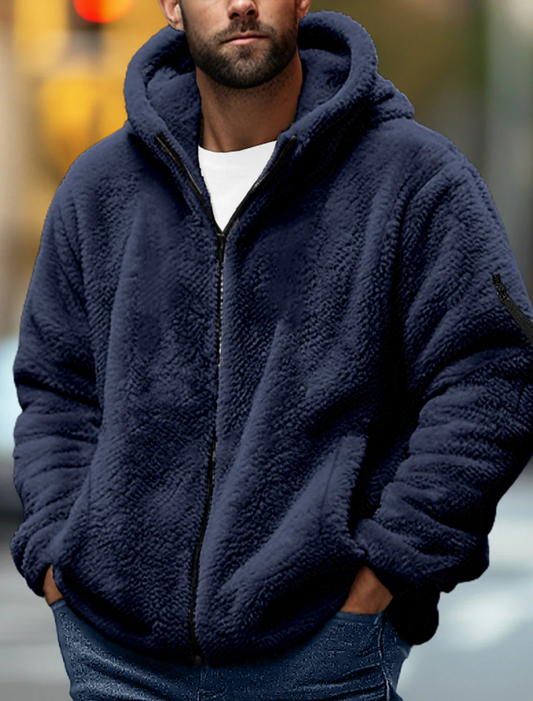 Veste Parka Homme Hiver avec Capuche Amovible - PanierRoyale