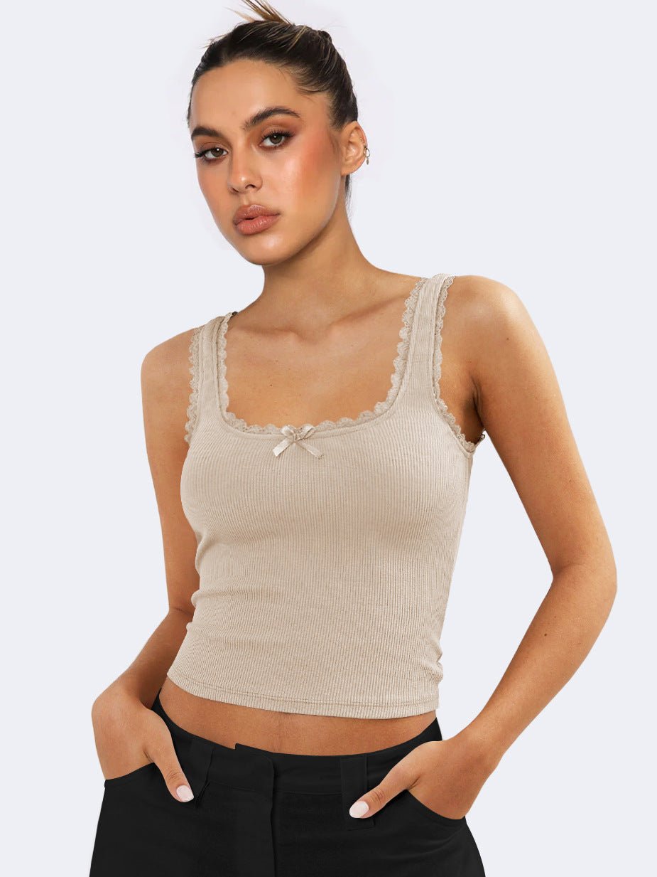 Débardeur Femme Dentelle Romantique - BerlinGlamour