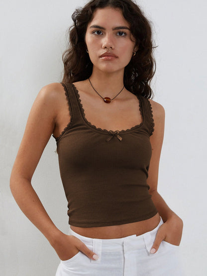 Débardeur Femme Dentelle Romantique