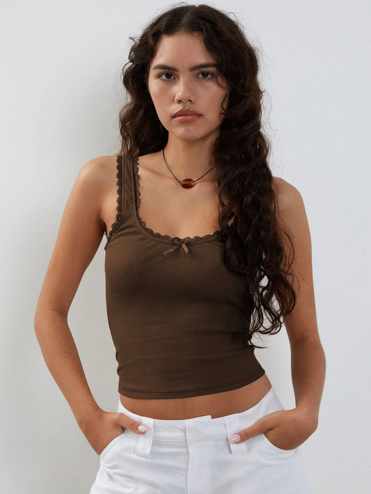 Débardeur Femme Dentelle Romantique