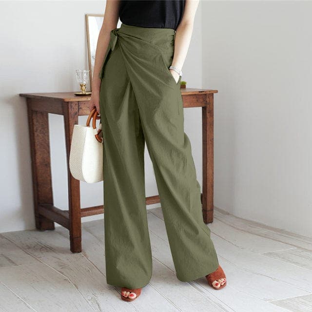 Pantalon Lin Femme Élégant et Confortable