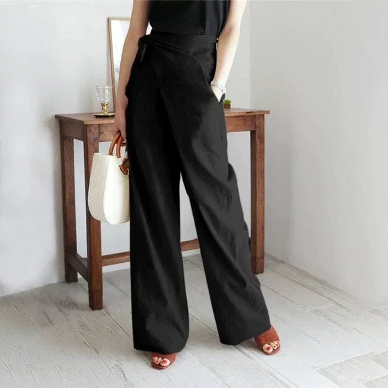 Pantalon Lin Femme Élégant et Confortable