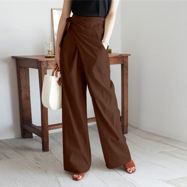Pantalon Lin Femme Élégant et Confortable