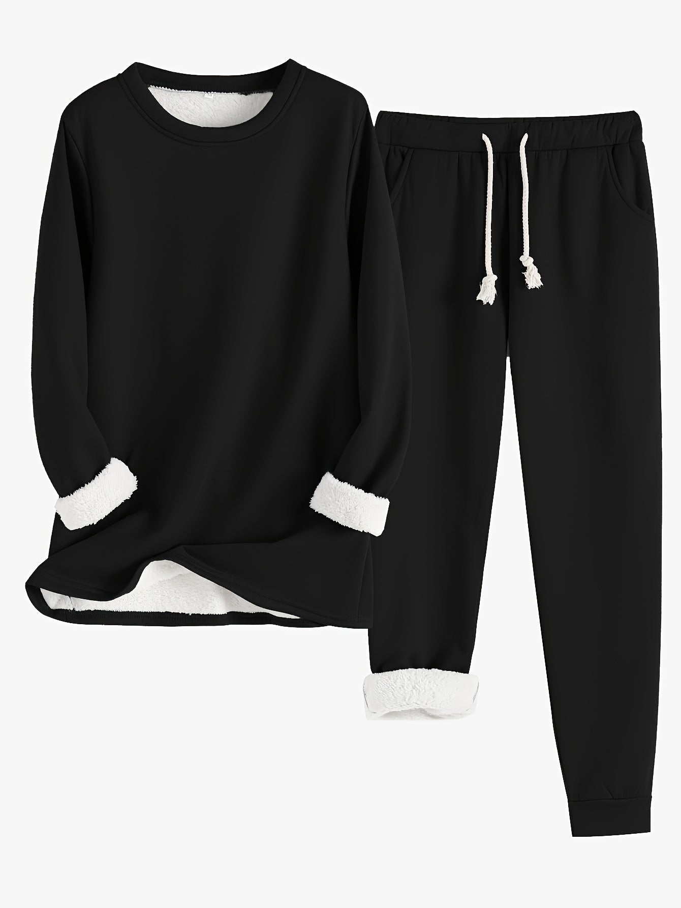 Ensemble Hiver Femme Décontracté Doux