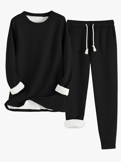 Ensemble Hiver Femme Décontracté Doux