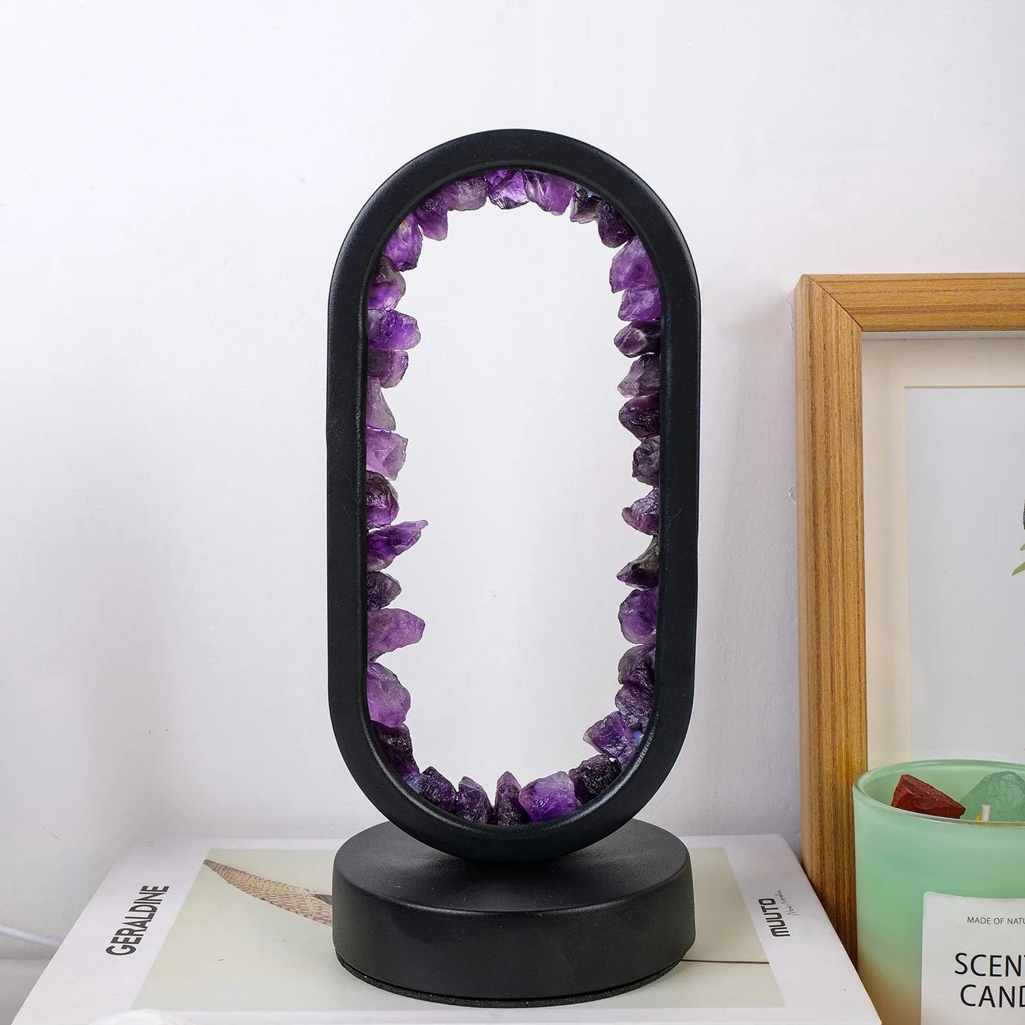 Lampe Décorative en Pierre Naturelle Élégante